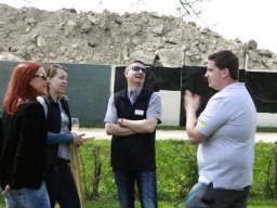 BaustellenwandEröffnung