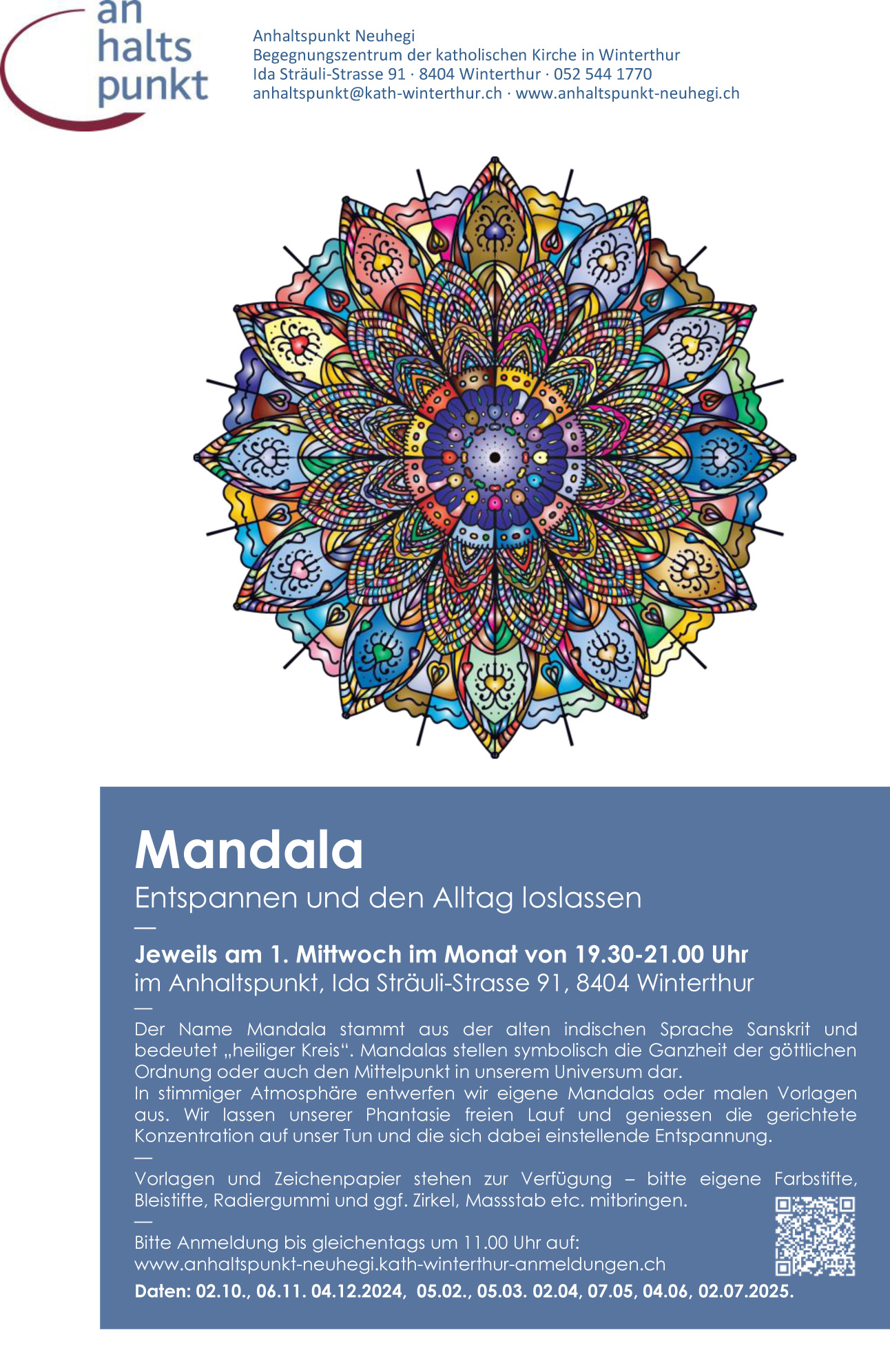 Flyer Mandala 2024 2025